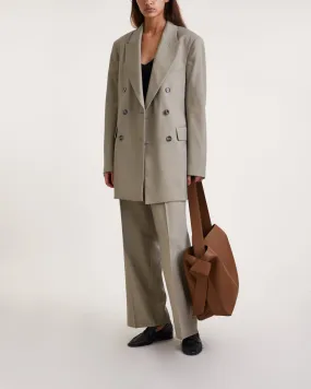 Acne Studios   Blazer Double Breasted Suit Grey 